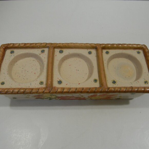 Lot of Fall Decor Pumpkins Coasters Leaf Candleholder Scarecrow Sitter SOME NEW - Picture 7 of 7